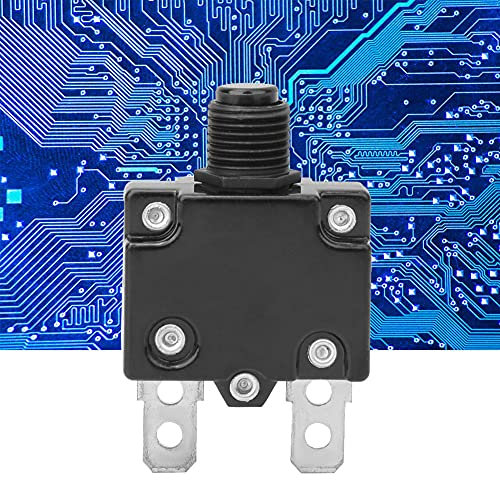 Thermoschalter Amish Heizung Teile Tischkreissäge Motor Thermischer Elektrischer Generator, 5 Stück Luftkompressor Leistungsschalter Überlastschutz Überstromschutzschalter (8A)