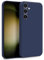 MyGadget Funda para Samsung Galaxy S23 FE en Silicona TPU - Carcasa de Doble Capa - Case Resistente Antigolpes y Anti choques - Ultra Protectora Azul Oscuro