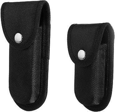 GOIEHIR 2 Stücke Messeretui, Messertasche für Gürtel, Taschenmesser Hülle mit Gürtelschlaufe, für Taschenmesser Klappmesser Innerhalb von 13 cm Länge