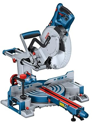Bosch Professional Mobile Mitre Saw GCM 305-254 D (Cuts up to 90 x 305 mm, incl. 1 x Circular Saw Blade, 2 x Workpiece Support, dust Bag, clamp)