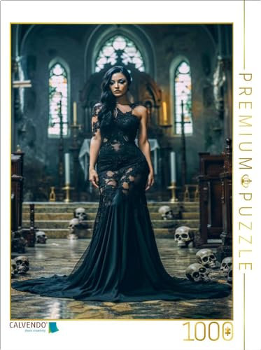 CALVENDO Puzzle Gothic | 1000 Teile Lege-Größe 48 x 64 cm Foto-Puzzle für glückliche Stunden