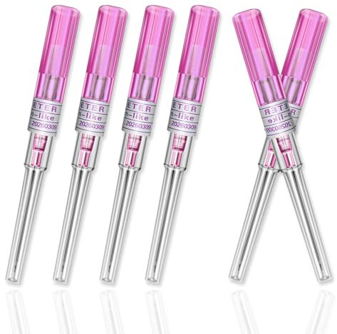 TONBAO 6 Stück Piercing Nadeln 20G Einweg Für Körperpiercings