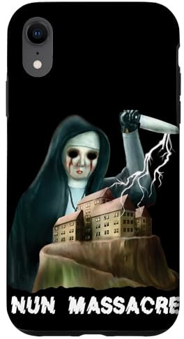 Hülle für iPhone XR Nonne Massacre Survival Horror Game Maniac