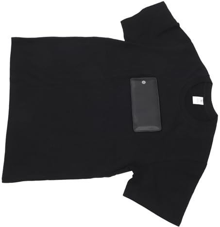 T-Shirt LED, Chemise Lumineuse RVB à Défilement de Lettres pour Anniversaire Halloween Noël, Programmable Bluetooth Pris en Charge, écran LED 5,2 X 2,5 Pouces (L)