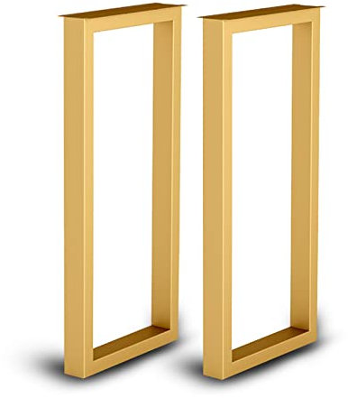 2er-Set Tischbeine aus Stahl,Hochleistungs-Schreibtischbeine 28 Höhe 12/15 Breite,Verstellbare Metall-Couchtischbeine,DIY-Möbelbeine für Esstisch,Moderne rustikale dekorative Tischbeine