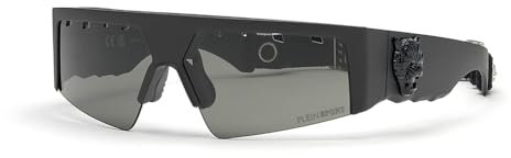 PHILIPP PLEIN SPORT Herren The Flame Sonnenbrille, Schwarz, Matt, 71/12/130