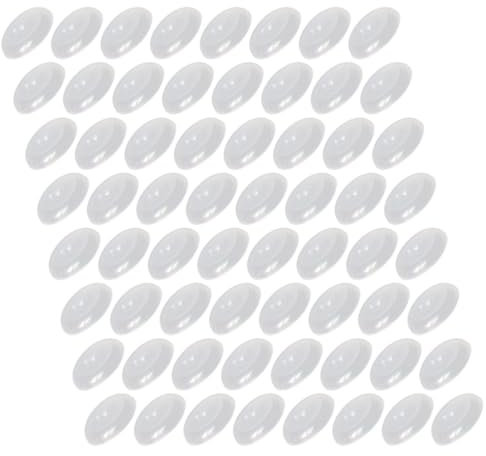 MUSISALY Kerzentropfschutz Kunststoff Transparent 2,7cm Kerzenschutzscheiben Für Tempelkerzen Tischkerzen Tropfschutz Wachsfänger 100 Stück Für Weihnachts Und Gottesdienstrituale