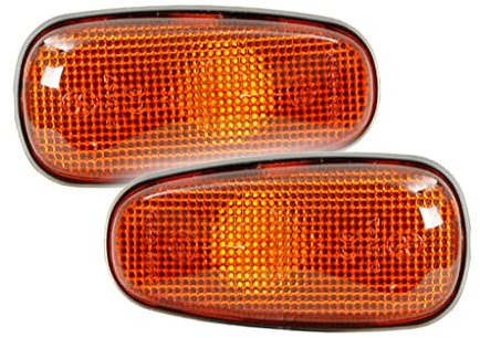 Kotflügel Seitenblinker Set Links Rechts für 171311 1713011 09117660 OPEL ASTRA G F70 Caravan T98 CC CLASSIC F35 Limo Coupe ZAFIRA A 1998-2009