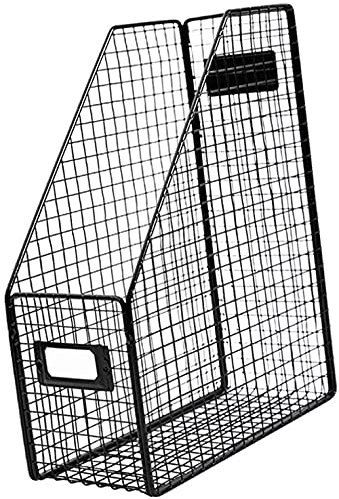 Metal Mesh Wire Magazine Rack File Holders Desktop Binder Magazine Rack Mail Magazine Book Journal
