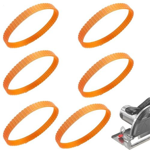 Elektrohobel Antriebsriemen, 6 Stück Elektrische Hobel Antriebsriemen, Antriebsriemens Für Elektrohobel, Getriebe Elektroantriebsriemen Passend Für F20, 1900B
