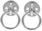 LIFKOME 2Pièces Kit de Suspension pour Inoxydable Ancrage de Montage Au Plafond pour Chaises Suspendues Balançoires