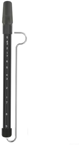 Musikinstrument, Metall-Trillerpfeife, Flöte mit Skala für ansprechendes Klangspiel und Entwicklung der Musikfähigkeiten (schwarz)