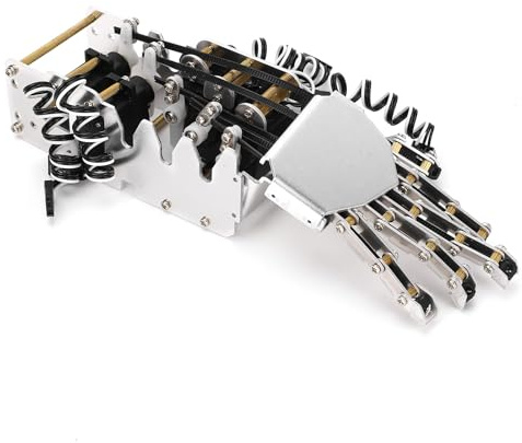 Sxhlseller Roboterhand-Kit, Maßstab 1:1, Analoger Servo, 5-Finger-Manipulator, Rechte Mechanische Hand für die Entwicklung, Vollständige Montageerfahrung, Echte Interaktive Bewegung, Unterstützt die