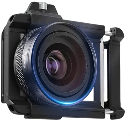 Obiettivo zoom per smartphone, teleobiettivo 10-20x, con grandangolo Fisheye per iPhone, Samsung, in lega di alluminio, accessorio per fotografia mobile, 16,5 cm