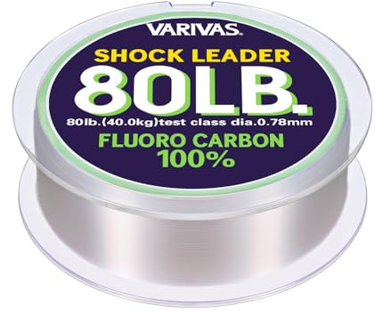Varivas Fluorocarbon Shock Leader Line 30m 80lb (9951)
