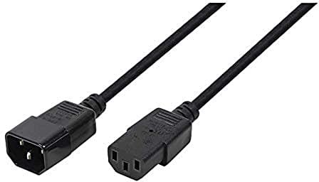 LogiLink CP091 Netzkabelverlängerung, IEC M/F, 1.80m