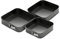 Premier Housewares Versatile Set of Three Spring Form Cake Tin | Durable Cake Storing Tins for Kitchen | Non Stick Coated Cake Storage Tin for Baking | Easy Release Cake Tins