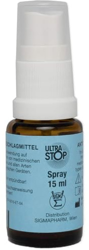ULTRA STOP Spray verhindert das Beschlagen der Oberflächen von Optiken, 1 St. Packung