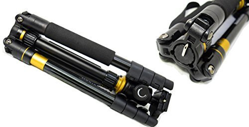 Professional 56-inch Camera Tripod Monopod & Ball Head for All Canon Sony, Nikon, Samsung, Panasonic, Olympus, Kodak, Fuji, Cameras and Video Camera