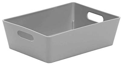 Wham Studio Basket Rectangular Cool Grey 3.01, Large