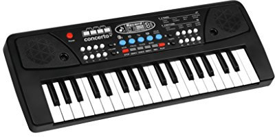 Reig – Organo Elettronico 37 Tasti Multifunzione 43 x 17, Colore: Nero, 8920