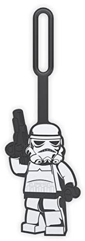 LEGO Star Wars Stormtrooper Silicone Bag Tag, Taschenanhänger, Flexibles Silikon, Offizielles LEGO Star-Wars-Lizenzprodukt
