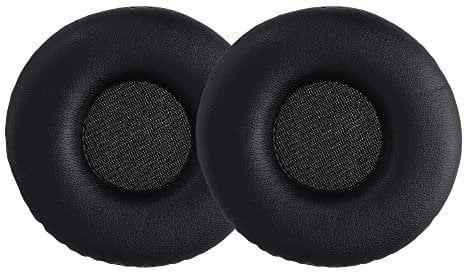 kwmobile 2X Ohrpolster kompatibel mit JBL Tune 600 / 500BT / 510BT / 520BT / 450 Polster - Kopfhörer Polster aus Kunstleder für Over Ear Headphones