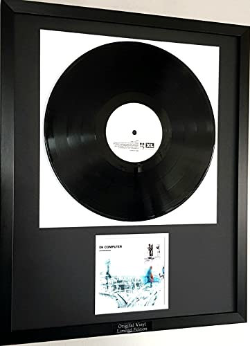 Icon Republic Radiohead - OK Computer - Luxury Framed Genuine Vinyl Album