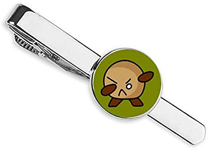 Pince à cravate en bois avec corps en colère