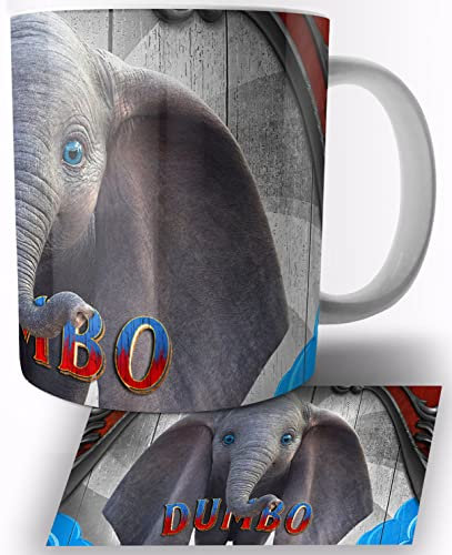 Dumbo Tim Burton B Keramik Becher 325ml Tasse Mug