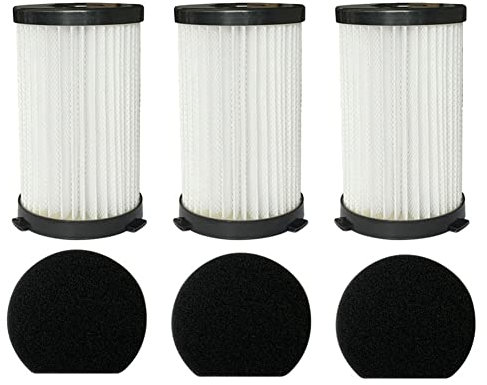 Beauneo Filtro Hepa de 3 Piezas para D600 D601 Cecotec Thunderbrush 520 Aspiradora con Cable Filtro Hepa Elementos