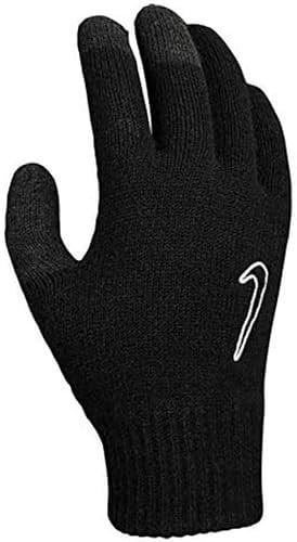 Nike YA Tech and Grip 2.0 Gloves Handschuhe (L-XL, Black/Black/White)