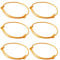 PandaHall 50pcs Korean Waxed Polyester Cord Bracelets Adjustable Friendship Cord Bracelets Handmade Braided Cord Protection Bracelets Lucky Bracelets for Women Girls, Orange
