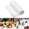Hestya Weihnachten Schneedecke Rolle Glitzer Schneedecke Gefälschte Schneedecken für Weihnachtsdorf Künstlicher Schnee Teppich Schneedecke Flauschiger Kunstschnee(1er Pack,4,9 x 6,5 Fuß)