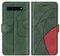 KKEIKO Coque pour Galaxy S10 5G, Portefeuille Etui en Cuir PU Coque pour Samsung Galaxy S10 5G, Antichoc Housse de Protection avec Fente Carte, Vert