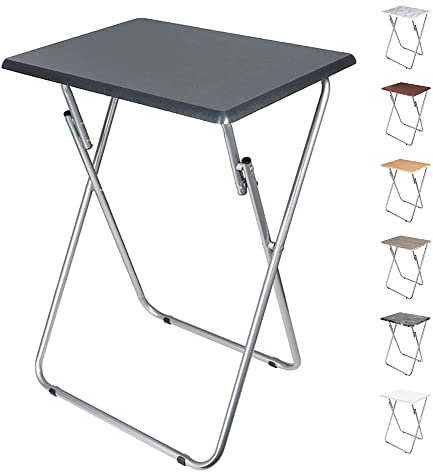 SG Traders Small Folding Table for Room, Outdoor Tables Computer Table Tea Coffee Table, Light Weight Camping Table use as Dining Table, Garden Foldable Table, TV Table for Living Room