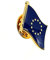 SNS Components EU-Landesflagge Europa Metall-Emaille-Anstecknadel, Blau, Anstecknadel, Pin