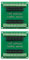 VOANZO 2 STÜCKE ESP8266 Breakout Board GPIO 1 in 2 Terminal Screw Board Kompatibel mit ESP8266 ESP12E Block PCB Microcontroller Development Board