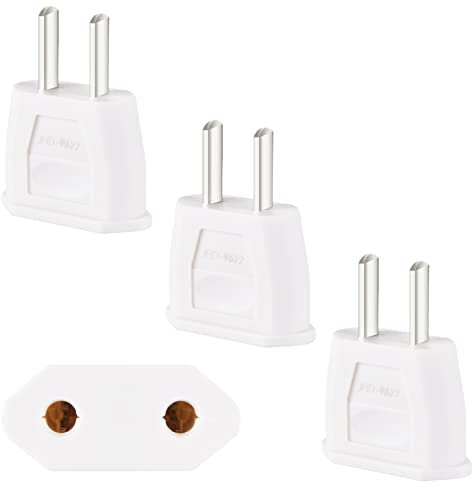 Jewan Adapter USA 3 x Reiseadapter US Stecker Japan,EU to US Adapter, Amerikanischer Stecker, Japan-Adapter Europa, Kanada, Mexiko