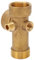Agatige Raccord en laiton 5 voies, Raccord 1/4, 5 voies pour surpresseur pour Pompe a Eau, Raccord Tuyau d'Arrosage, Pompe Vide Cave, Pompe de Relevage, Reservoir
