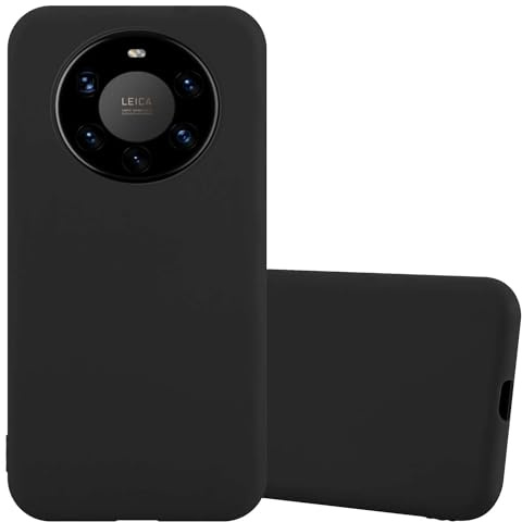 Cadorabo Hülle kompatibel mit Huawei Mate 40 PRO Schutzhülle TPU Silikon Case Candy Design Slim Kratzfest Weiche Gummi mit Rundumschutz Case Hülle für Huawei Mate 40 PRO in Schwarz