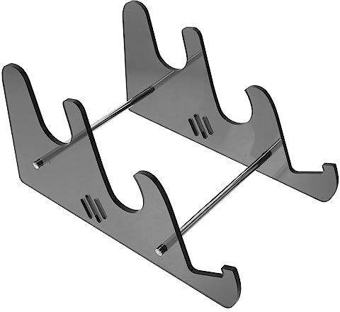 Operitacx Computer Keyboard Stand Acrylic 3 Tier Keyboard Holder for Desk Office Keyboard Display Holder Design