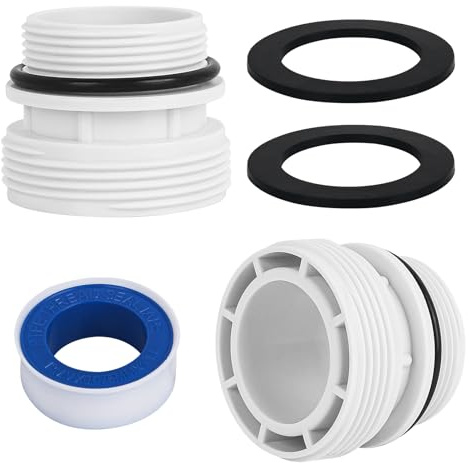 4560 Poolschlauch-Adapter, 3,8 cm, PVC-Armaturen für Intex Hayward Pumpe, 2 Stück