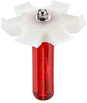 Lot de 3 brosses de nettoyage pour climatiseur, condensateur, brosse à condensateur, peigne à ailettes, évaporateur, radiateur, outil de nettoyage pour ventilateur, plumeau