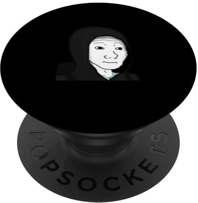 Lustige Gefühle Guy Wojak Meme Doomer PopSockets mit austauschbarem PopGrip