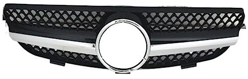 DZSMACHENGSM EinsäTze Zierleiste Frontstoßstangengrill, Mittlerer Haubengrill Für Benz CLK-Klasse W209 2003–2010 KüHlergrill
