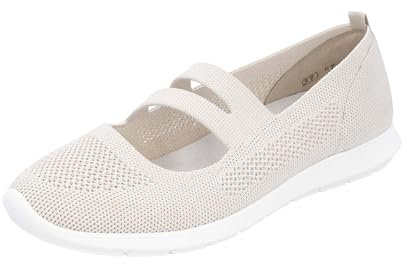 Remonte Femme R7102 Ballerine, Beige, 39 EU