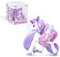 Galupy Rainbow Unicorn Collector Edition Fancy - Einhorn Spielzeug zu Sammeln, Einhorn Figuren mit Glitzerflügeln & Swarovski Kristal, Rosa & Blau