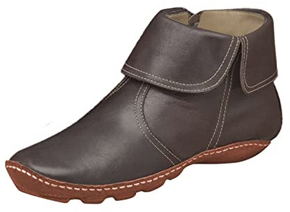 Scarpe da trekking foderate, da donna, medievali, da neve, calde, alla caviglia, da giardino, per escursioni, alpinismo, fuoristrada, pesca, caccia, con calda imbottitura, marrone, 39 EU