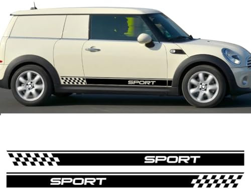 Autotür-Seitenaufkleber, für M=INI John Cooper S JCW F55 F56 F57 R55 R56 R60 F60 Grafik Sportdekor Aufkleber Auto-Tuning-Zubehör